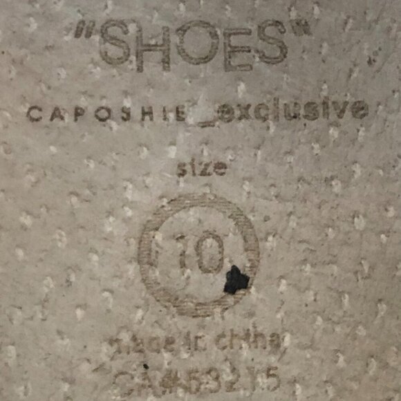 Caposhie Black Microfiber Chukka Ankle Boots US 10 Fits small more like 9 or 9.5 - Picture 11 of 16